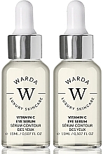 Düfte, Parfümerie und Kosmetik Set - Warda Skin Glow Boost Vitamin C Eye Serum (eye/serum/2x15ml)