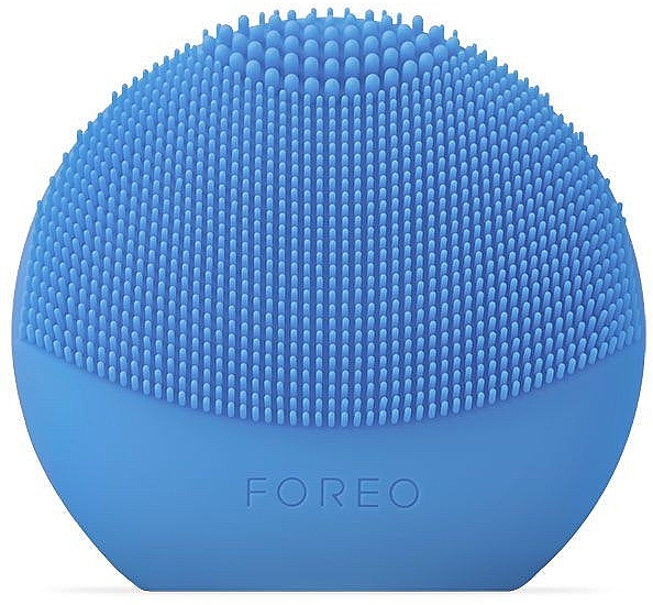 Reinigungsbürstenkopf und Gesichtsmassagegerät - Foreo Luna Play Smart Facial Cleansing Brush Aquamarine  — Bild N1