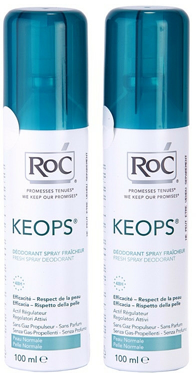 Körperpflegeset - RoC Keops 48H Fresh Deodorant Spray (Deospray 2x 100ml) — Bild N1