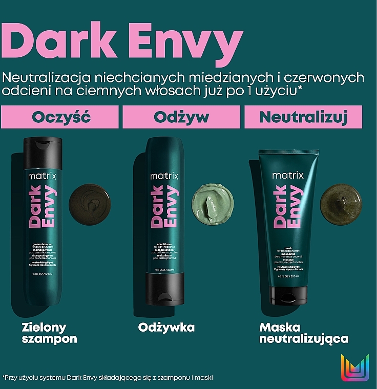 Farbkorrigierender Conditioner für braunes Haar - Matrix Total Results Dark Envy Conditioner — Bild N5