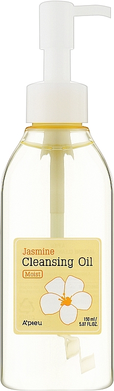 Feuchtigkeitsspendendes Gesichtsreinigungsöl zum Abschminken mit Jasminöl - A'pieu Jasmine Cleansing Oil — Bild N1