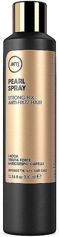 Lack für widerspenstiges Haar starker Halt - MTJ Cosmetics Superior Therapy Pearl Spray — Bild N1