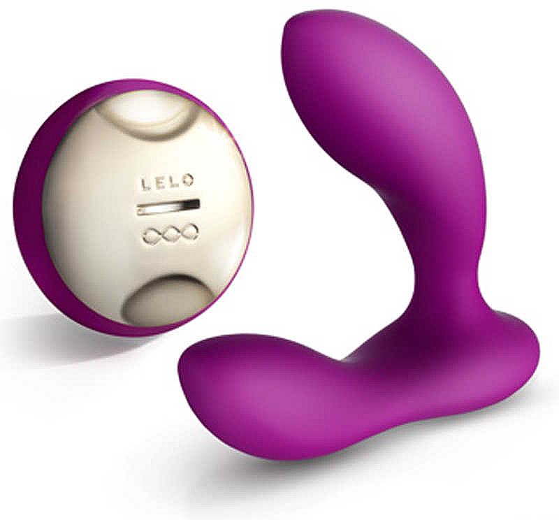 Prostata-Massagegerät mit Fernbedienung tiefrosa - Lelo Hugo Deep Rose — Bild N1