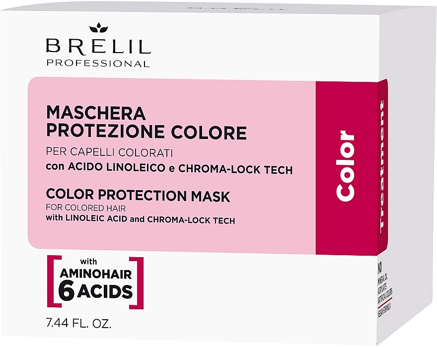 Haarmaske für coloriertes Haar - Brelil Color Treatment Color Protection Mask — Bild N2