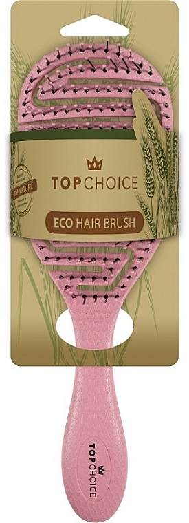 Haarbürste 64746 rosa  - Top Choice Eco Hair Brush  — Bild N2