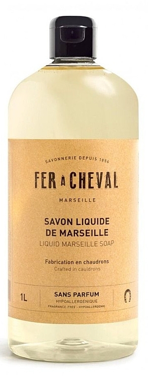 Parfümfreie flüssige Marseille-Seife - Fer A Cheval Liquid Marseille Soap Unscented — Bild N4