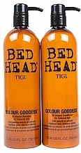 Haarpflegeset - Tigi Bed Head Colour Goddess (Shampoo 750ml + Conditioner 750ml) — Bild N2