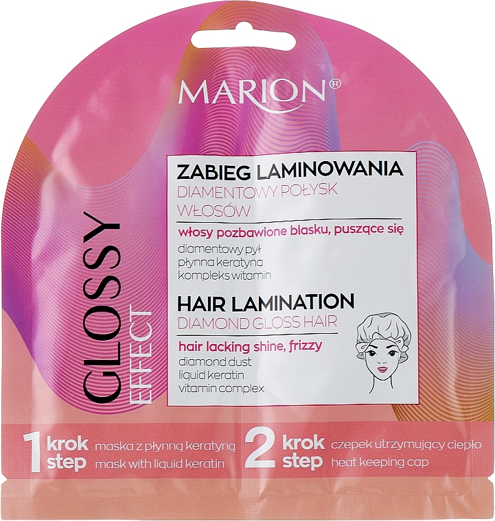 GESCHENK! Haarmaske mit Laminiereffekt - Marion Glossy Effect — Bild N1