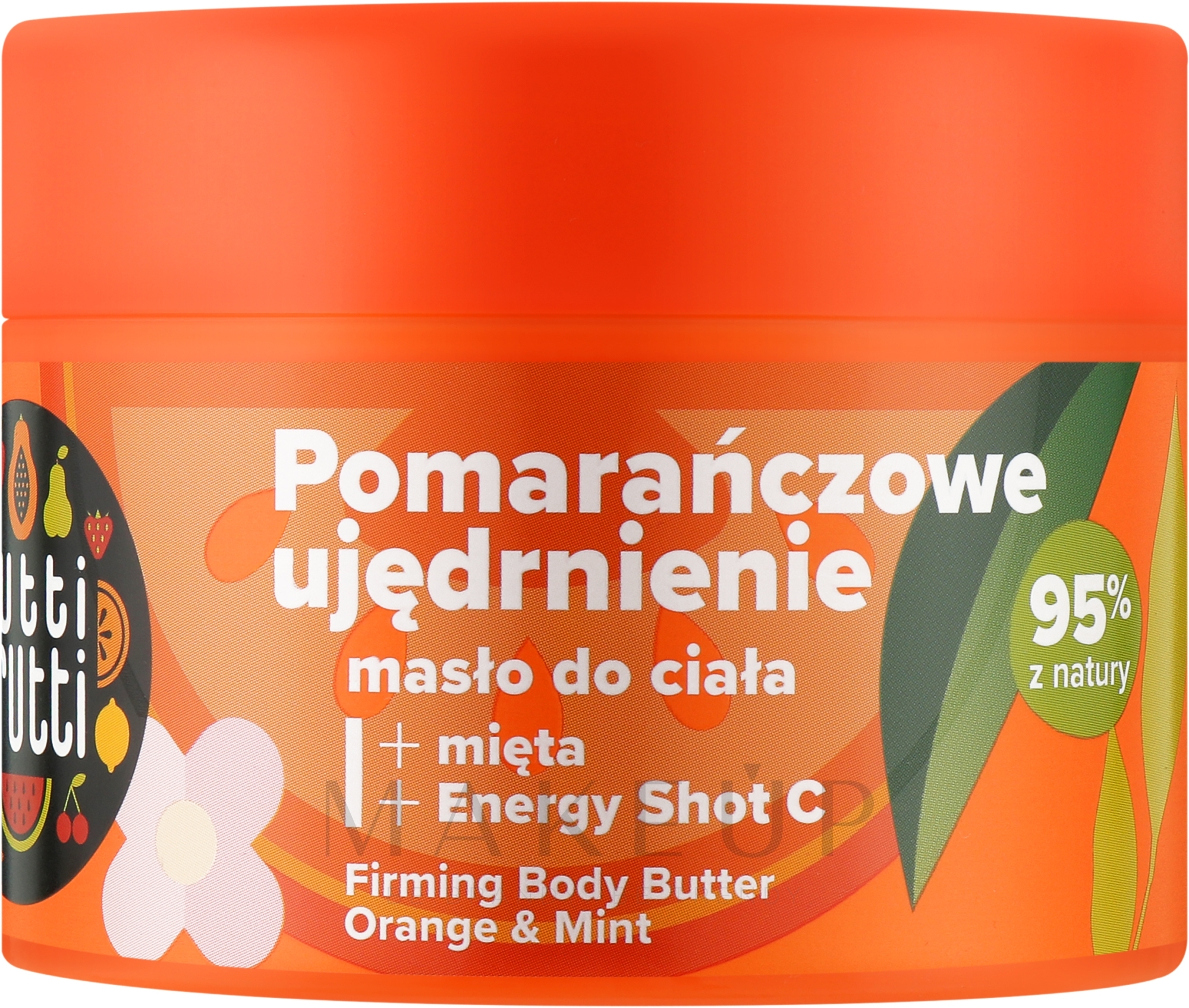 Straffende Körperbutter Orange & Minze - Farmona Tutti Frutti Firming Body Butter Orange And Mint — Bild 200 ml