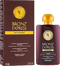 Düfte, Parfümerie und Kosmetik Selbstbräunungslotion für Gesicht und Körper - Academie Bronz’Express Intense Lotion