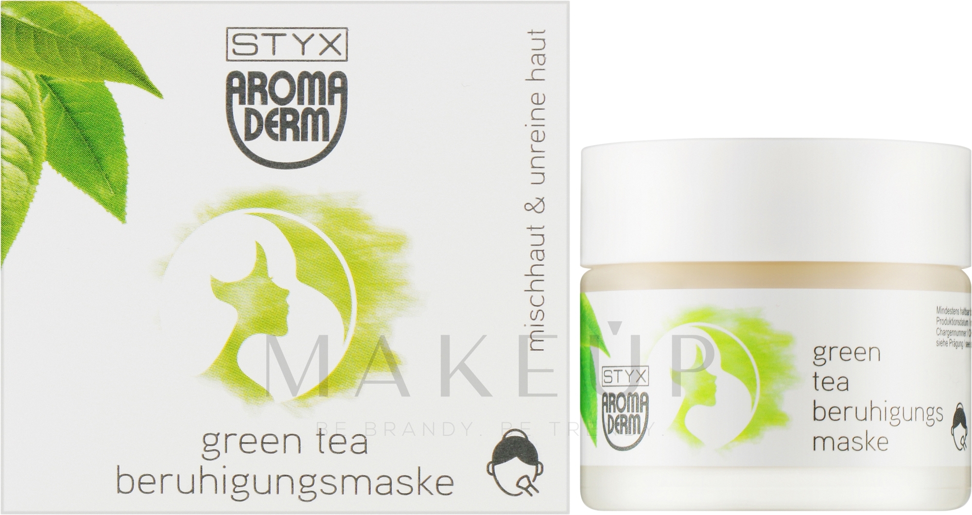 Beruhigende Gesichtsmaske - Styx Naturcosmetic Aroma Derm Green Tea Calming Mask — Bild 50 ml