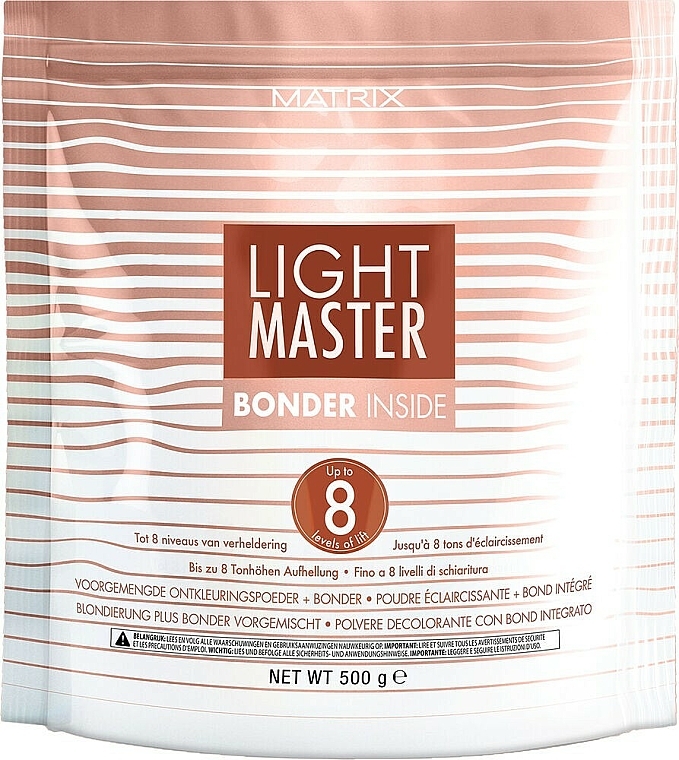 Blondierpulver mit Panthenol - Matrix Light Master 8 Bonder Inside