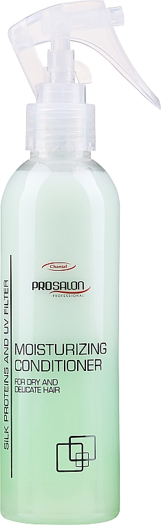 2-Phasiges feuchtigkeitsspendendes Conditioner-Spray mit Provitamin B5 und Seidenproteinen ohne Ausspülen - Prosalon Hair Care Conditioner