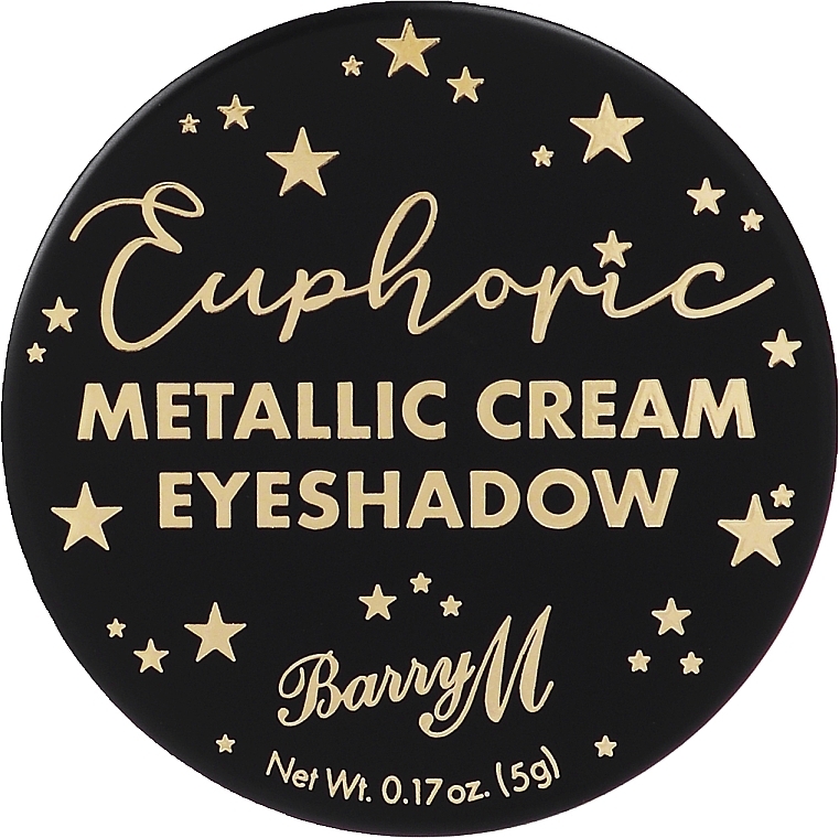 Cremiger Lidschatten mit Metallic-Schimmer - Barry M Euphoric Metallic Cream Eye Shadow — Bild N1