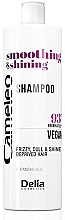 Düfte, Parfümerie und Kosmetik Shampoo für krauses und glanzloses Haar - Delia Cameleo Smoothing & Shining Shampoo 