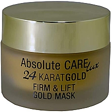 24 Karat Gesichtsmaske - Absolute Care Lux 24 Karat Gold Firm & Lift Gold Mask — Bild N3