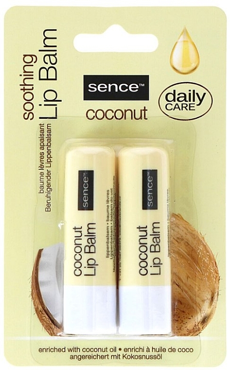 Lippenbalsam Kokosnuss - Sence Coconut Lip Balm — Bild N1