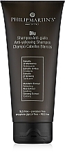 Düfte, Parfümerie und Kosmetik Anti-Gelbstich Shampoo für blondes Haar - Philip Martin's Blu Anti-yellowing Shampoo