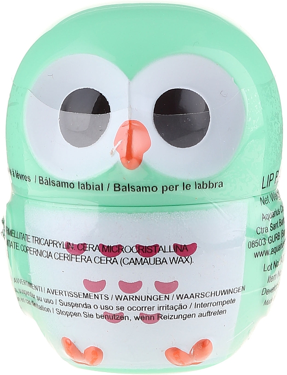 Lippenbalsam Eule grün - Martinelia Owl Lip Balm