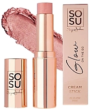 Strahlendes Rouge - Sosu Cosmetics Glow On The Go Cream Stick — Bild N1