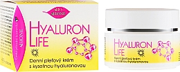 Düfte, Parfümerie und Kosmetik Feuchtigkeitsspendende Tagescreme mit Hyaluronsäure - Bione Cosmetics Hyaluron Life Day Cream With Hyaluronic Acid