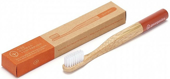 Bambus-Zahnbürste für Kinder - Georganics Kids Bamboo Toothbrush — Bild N2