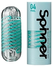 Düfte, Parfümerie und Kosmetik Masturbator mit Rotationsfunktion transparent - Tenga Spinner 04 Masturbator Pixel