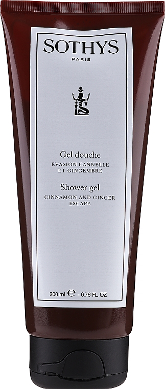 Duschgel mit Zimt und Ingwer - Sothys Cinnamon And Ginger Escape Shower Gel — Bild N1