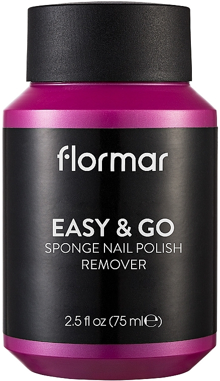 Flormar Easy&Go Sponge Nail Polish Remover - Nagellackentferner — Bild N1