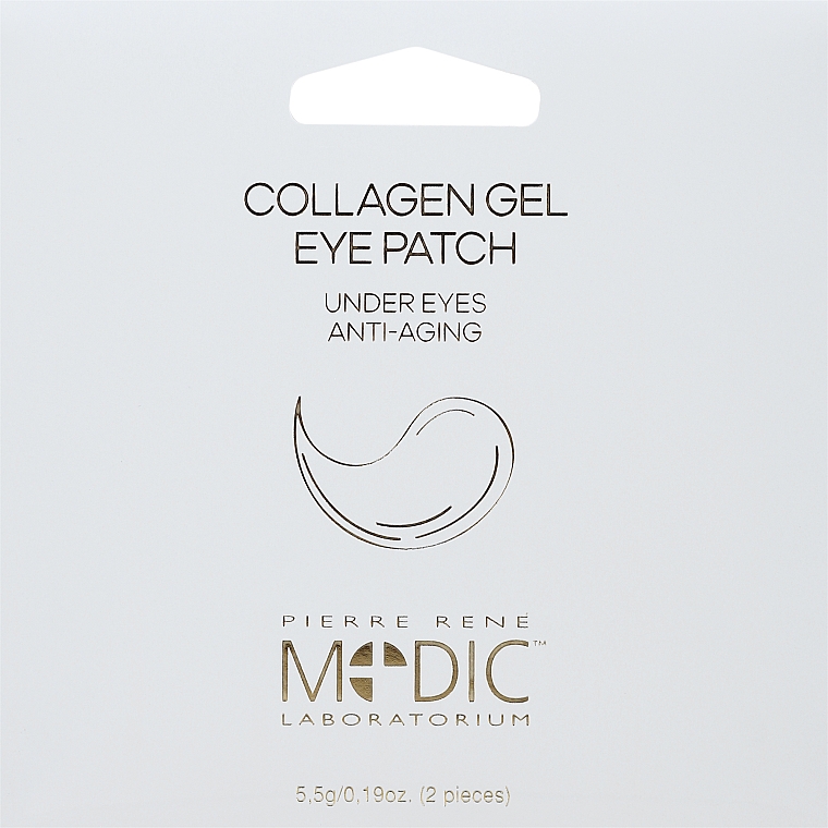 Anti-Aging Augengel mit Kollagen und Hyaluronsäure - Pierre Rene Medic Laboratorium Anti-aging gel eye patch  — Bild N1
