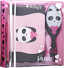 Düfte, Parfümerie und Kosmetik Kinderset - KillyS Sweet Panda (Kosmetiktasche 1 St. + Haarbürste 1 St.)