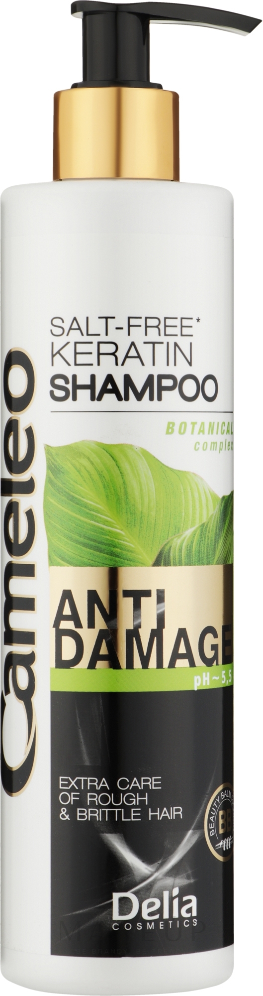 Shampoo mit Keratin für beschädigtes Haar - Delia Cameleo Shampoo — Bild 250 ml