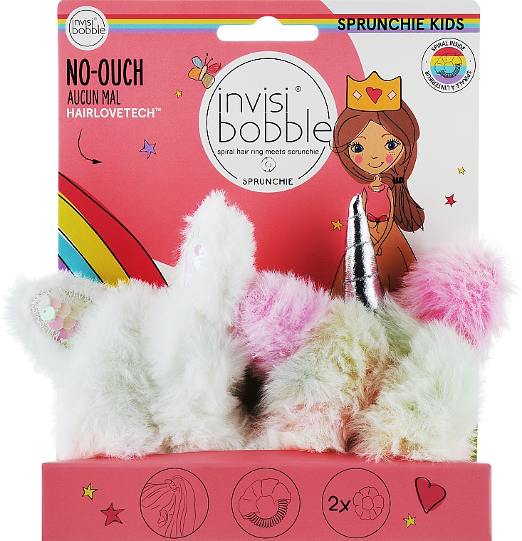 Haargummi - Invisibobble Kids Sprunchie Bunnycorn — Bild N1