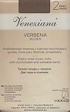 Kniestrümpfe Verbena 20 Den argento - Veneziana — Bild N3