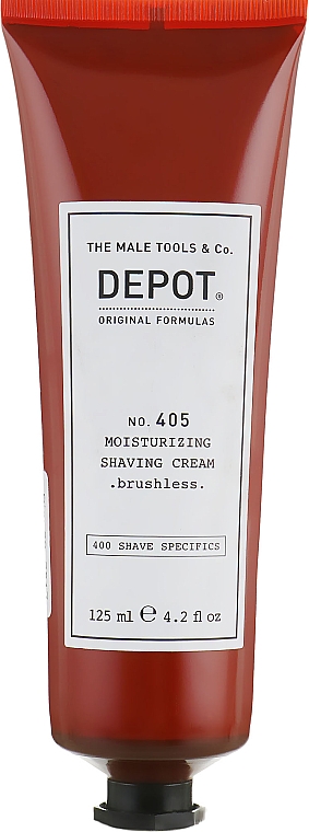 Feuchtigkeitsspendende Rasiercreme - Depot Shave Specifics 405 Moisturizing Shaving Cream — Bild N2