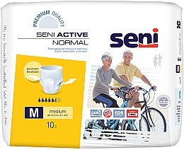 Windeln für Erwachsene M 80-110 cm - Seni Active Normal Medium  — Bild N2