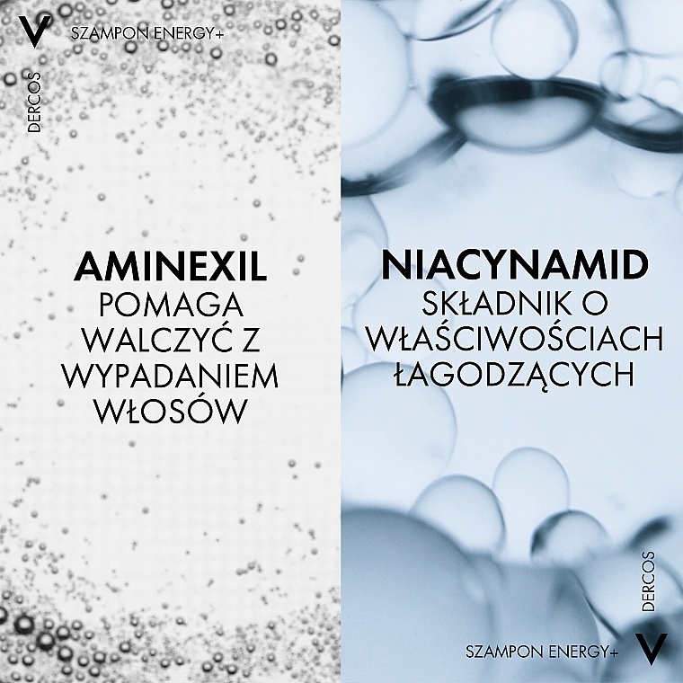 Revitalisierendes und stimulierendes Shampoo gegen Haarausfall mit Vitaminen B3 und B6 und Aminexil - Vichy Dercos Energising Shampoo — Foto N6