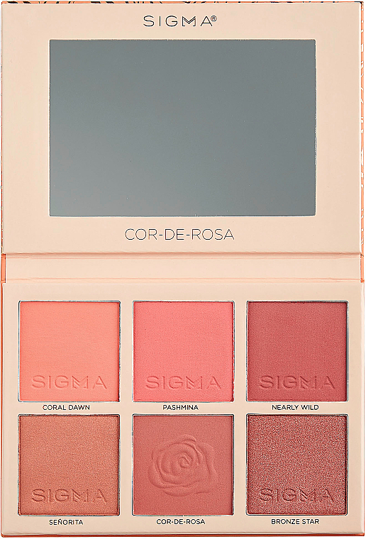 Rouge-Palette - Sigma Beauty Cor-de-Rosa Blush Palette — Bild N2