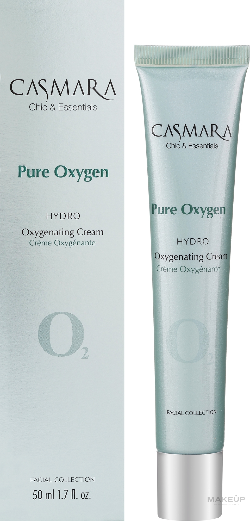 Feuchtigkeitsspendende Gesichtscreme - Casmara Pure Oxygen Hydro Oxygenating Cream O2  — Bild 50 ml