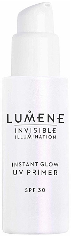 Gesichtsprimer für mehr Glanz - Lumene Invisible Illumination Instant Glow UV Primer SPF 30 — Bild N1