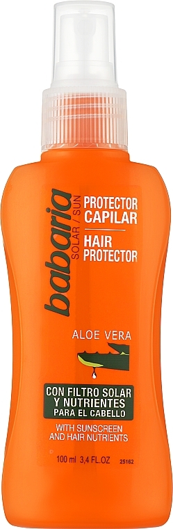 Sonnenschutzspray für das Haar mit Aloe Vera - Babaria Sun Hair Protector With Aloe Vera — Bild N1