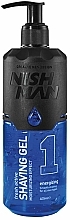 Düfte, Parfümerie und Kosmetik Rasiergel für alle Hauttypen No.1 - Nishman Shaving Gel No.1 Fresh Active