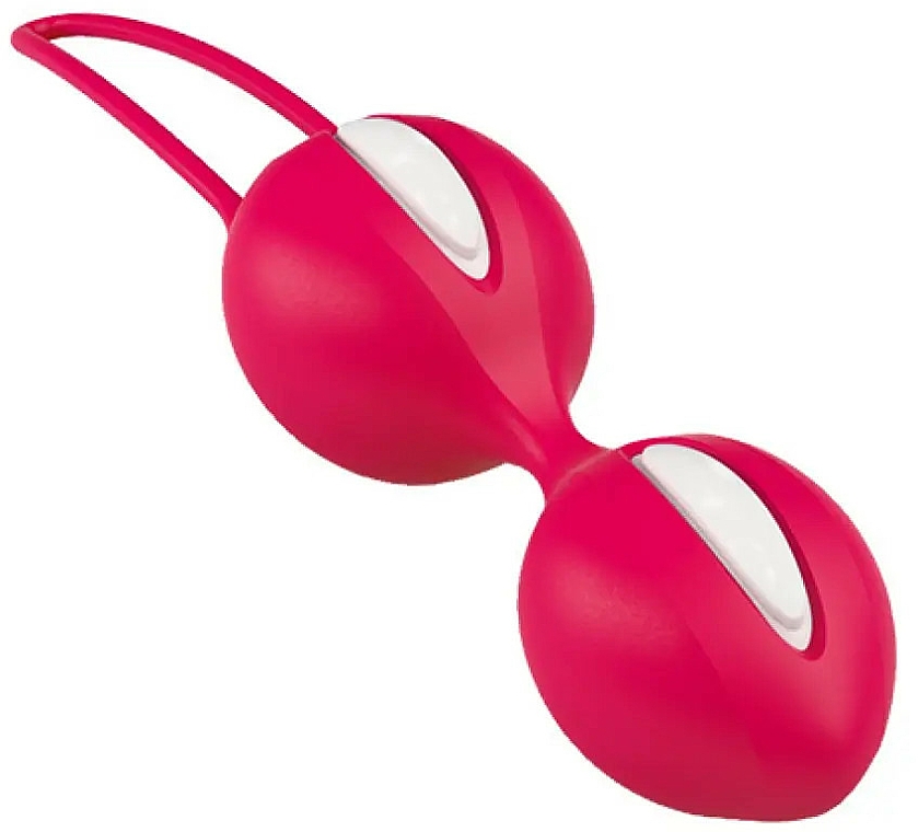 Vaginalkugeln rot-weiß - Fun Factory Smartballs Duo — Bild N1
