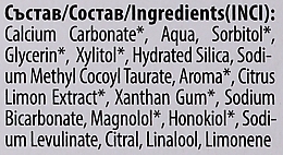 Homöopathische Zahnpasta mit Zitronengeschmack - Bilka Homeopathy Lemon Toothpaste — Foto N3