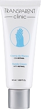 Düfte, Parfümerie und Kosmetik Handcreme mit Retinol - Transparent Clinic Hand Cream With Retinol