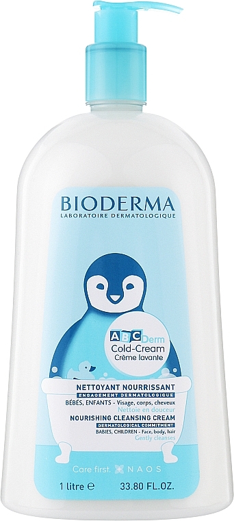 Pflegende Reinigungscreme für Babys und Kinder - Bioderma ABCDerm Cold-Cream Creme Lavante — Bild N1