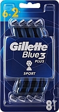 Einwegrasierer-Set 6+2 St. - Gillette Blue3 Comfort Football — Bild N1