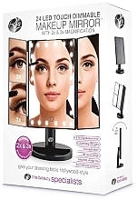 Spiegel - Rio-Beauty 24 LED Touch Dimmable 3 Way Makeup Mirror With 2 & 3x Magnification — Bild N6
