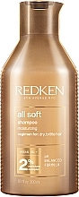 Shampoo für Geschmeidigkeit bei trockenem, sprödem Haar - Redken All Soft Shampoo — Bild N1