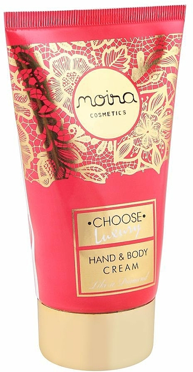 Weichmachende und feuchtigkeitsspendende Hand- und Körpercreme mit Teebaum- und Olivenöl - Moira Cosmetics Choose Luxury Hand&Body Cream — Bild N1